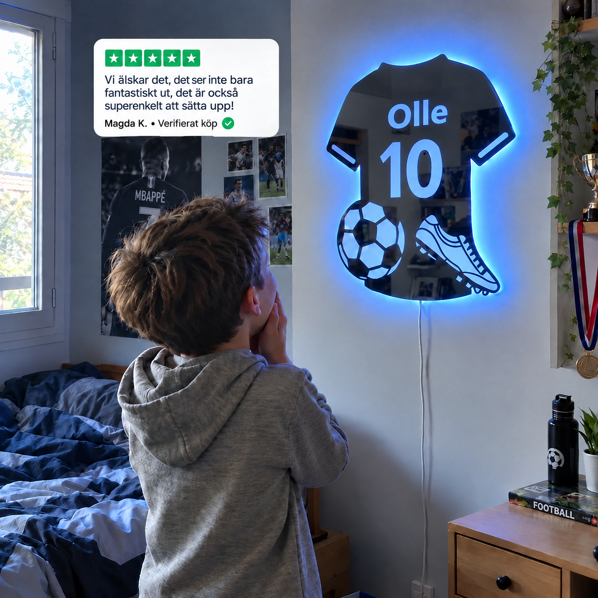 Lumigoal i barnrummet